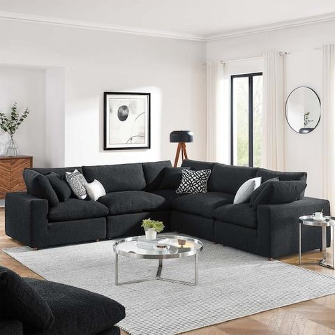 Tips for Styling and Maintaining Your Modway Commix Fabric Sectional